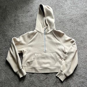 OVERSIZED SCUBA HALF ZIP IN TRENCH LULULEMON